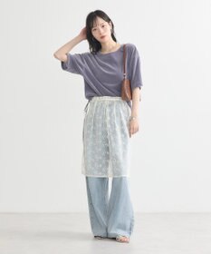 earth music&ecology シアーベロアＴｅｅ