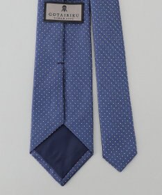 GOTAIRIKU 定番【日本製】シルク ネクタイ_ピンドット