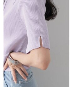 earth music&ecology 衿付きダブルＺＩＰカーディガン