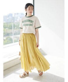 CRAFT STANDARD BOUTIQUE コットンボイルギャザースカート