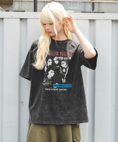WEGO ヴィンテージウォッシュグラフィックBIGT