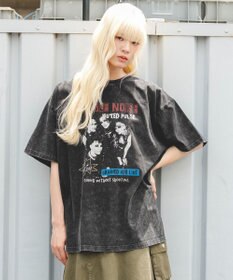 WEGO ヴィンテージウォッシュグラフィックBIGT