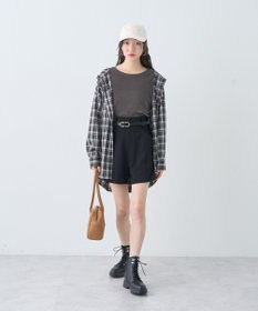 earth music&ecology シアーベロアＴｅｅ