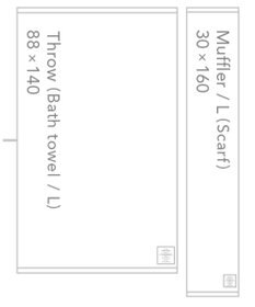 SHINTO TOWEL 【2.5-PLY GAUZE】 スローケット