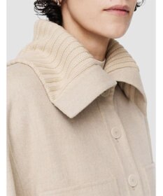 JOSEPH ライトダブルフェイス　シャツジャケット