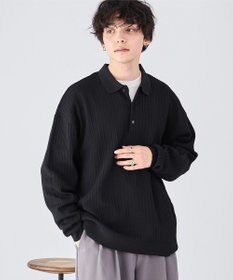 WEGO クリアライトメッシュポロプルオーバー