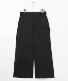 自由区 【接触冷感・吸湿・速乾・XXSサイズあり】COOL MAXクロップド丈 ワイドパンツ