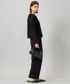 ICB L 【洗える】 フェザーチュール ブラウス