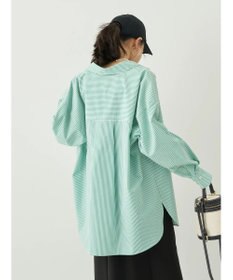 earth music&ecology ボーイズライクシャツ