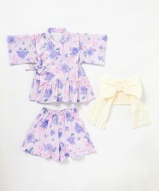 ANY KIDS 簡単帯付き 甚平セット