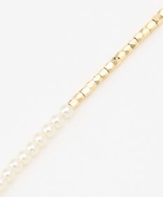 ANY SIS 【2WAY】パール調ストーン ネックレス