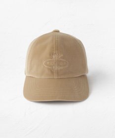 TOCCA 【防臭・吸水速乾・UVカット・サイズ調整可・リボン取り外し可】VELVET LOGOCAP キャップ