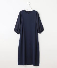 Feroux 【洗える】ジョーゼットコンビポンチ ワンピース