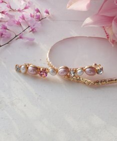 Tiaclasse ストーン＋パール　ワンロウバレッタ