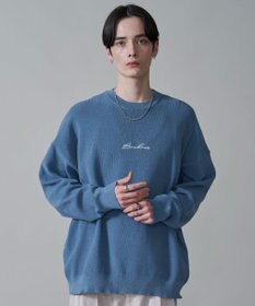 WEGO 【2点SET】アクセ付きワンポイントニットプルオーバー