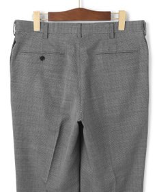 J.PRESS MEN 【KING SIZE】【Peppin Merino Comfort】【ウォッシャブル可 / 折り目加工】バーズアイ スラックス / ノータック