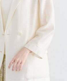 YECCA VECCA シアーテーラードジャケット