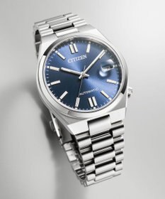 CITIZEN 【TSUYOSA 37mm】使いやすいグレーブルーカラーのメカニカルウオッチ NJ0200-50M