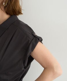 YECCA VECCA 【ORGABITS】タックシャツワンピース