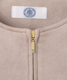 J.PRESS LADIES L スウェードダンボール ブルゾン