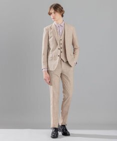 JOSEPH HOMME 【LEON 掲載】リネンストレッチブロード レギュラーカラーシャツ