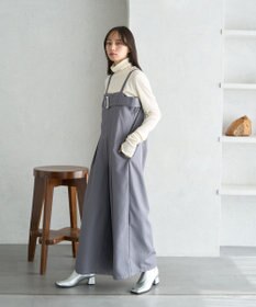 earth music&ecology ベルトベアサロペット