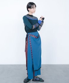 COQ MULTI WAY SAILER ラップスカート付きパンツ