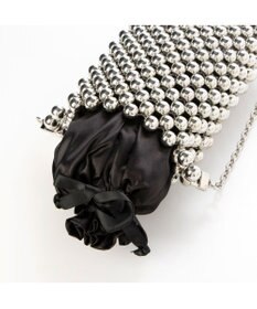 UNBILLION カシュカシュ cachecache / メタルボールチェーンショルダーバッグ