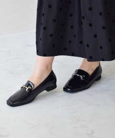 Bridget Birkin ＜抗菌消臭＞【Bridget Birkin】スクエアトゥビットローファー