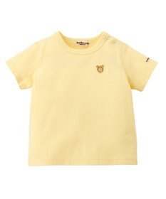 MIKI HOUSE HOT BISCUITS 【70-120cm】【Everyday Series】ワンポイント 半袖Tシャツ
