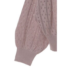 earth music&ecology キラキラボタンハートカーディガン