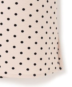 23区 S 【WEB&一部店舗限定/洗える】ドットプリント サッカー ブラウス