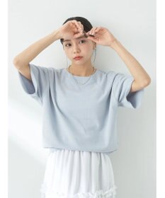 earth music&ecology デザインネックウラケプルオーバー