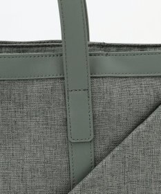 Y'SACCS リネンライク　イニシャルトート　Mサイズ