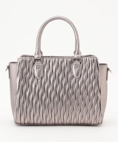 LA BAGAGERIE ランダムプリーツ2WAYハンドバッグ