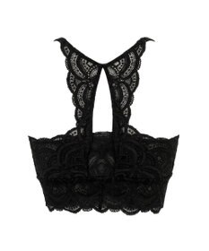 BRADELIS New York 【BRADELIS Me / ノンワイヤー】Lovely Back Bra26S1 補正下着 補整 ブラジャー 華やかなレースの見せインナー