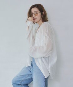 WEGO 【2026年春夏新作】シアーフードシャツ