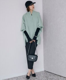 ICB 【洗える】ウール2WAYストレッチ ドロストパンツ