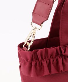 TOCCA 【ショルダー取り外し可能】FRILL GARLAND NYLONTOTE  トートバッグ