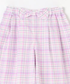 ANY KIDS チェック柄キュロット