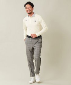 23区GOLF 【MEN】【吸湿発熱】グランサーモカノコ ポロシャツ