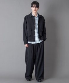 WEGO 【ユニセックス着用ITEM】ダブルポケットショートジャケット