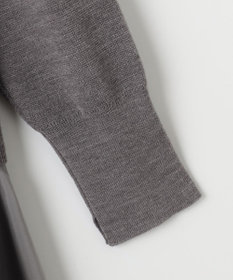 自由区 【カタログ掲載】ウールミラノ異素材 ワンピース