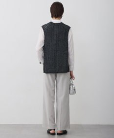 ICB L コットンツイスター ニットベスト