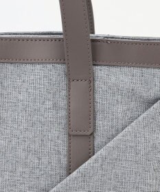 Y'SACCS リネンライク　イニシャルトート　Mサイズ