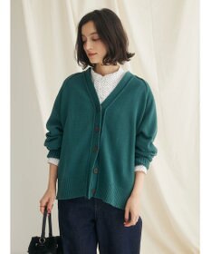 CRAFT STANDARD BOUTIQUE Ｖネックアウトリンキングカーディガン