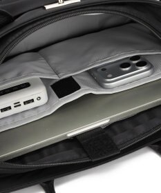 style code 【高密度ナイロン×レザー】ナイロンロングハンドルトートバッグ　軽量　大容量