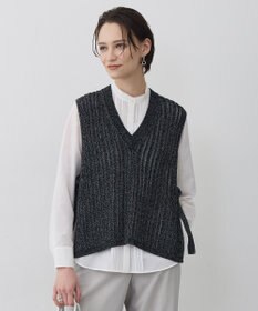 ICB L コットンツイスター ニットベスト