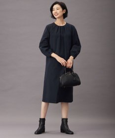 J.PRESS LADIES L 【WEB限定・洗える】グレイス メモリータフタ ワンピース