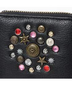 UNBILLION ペルケ perche / マルチスタッズ・ジャバラカードウォレット